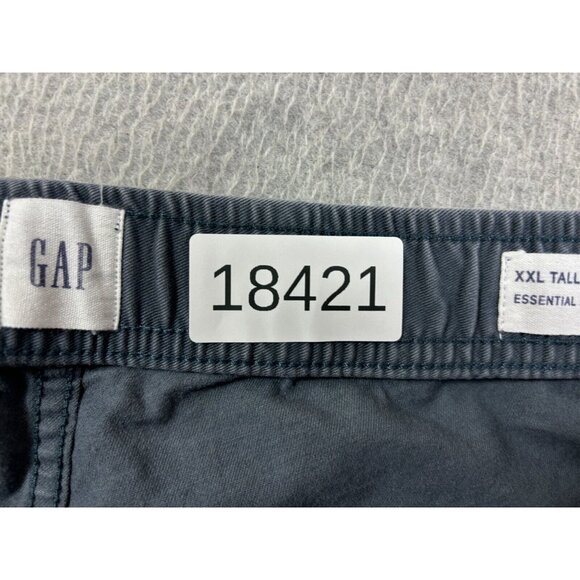 Gap Cotton Blend Athletic Fit Essential Jogger Pants (Men's 2XL Tall) Blue - Picture 6 of 13